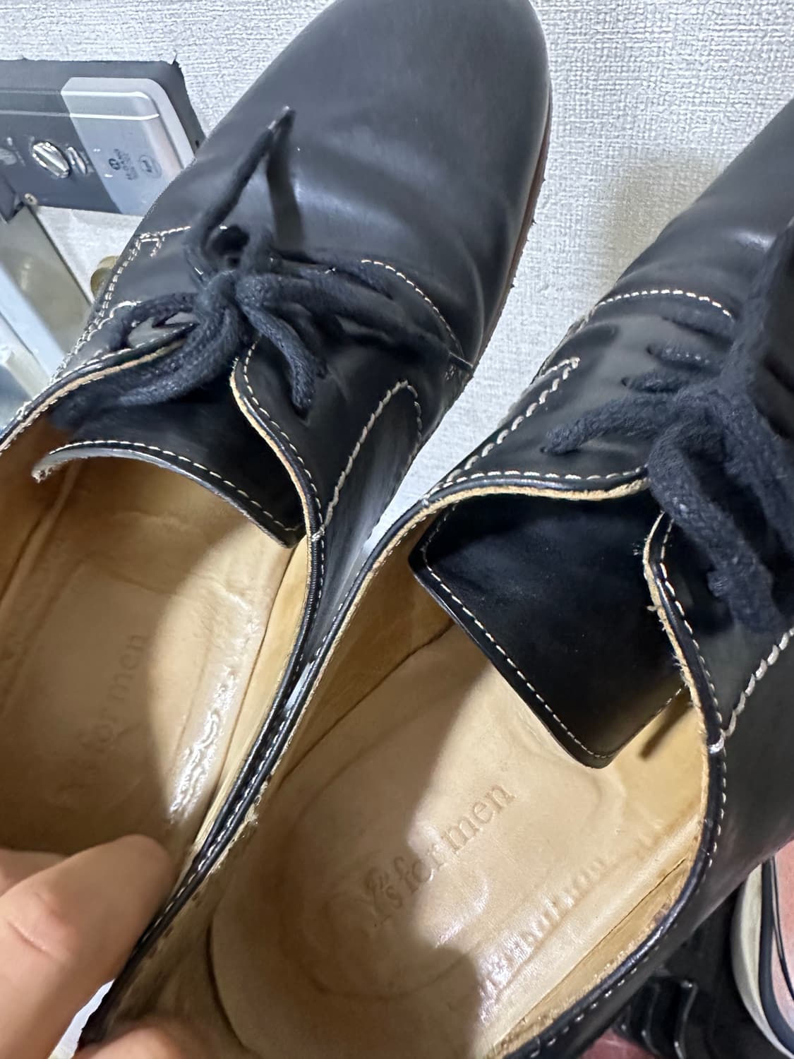 요지야마모토 와이즈포맨 더비슈즈  상품이미지5