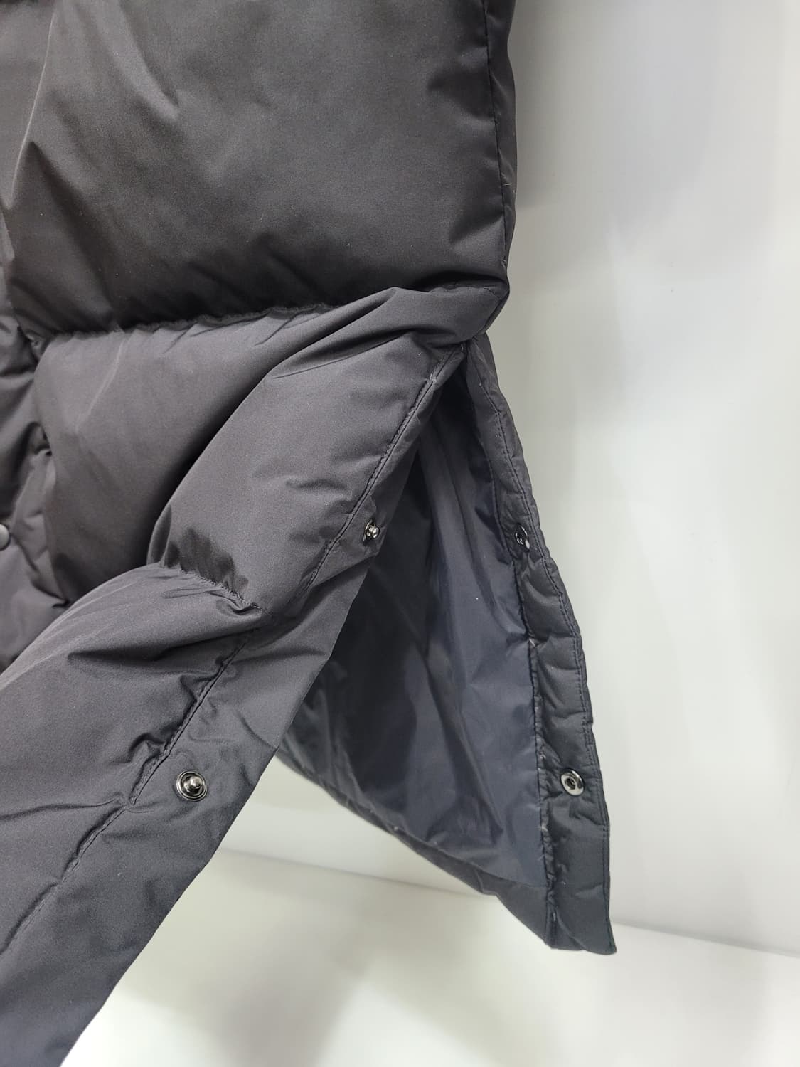 NERDY 널디 백로고 후드 다운 롱 패딩 / S
 상품이미지6