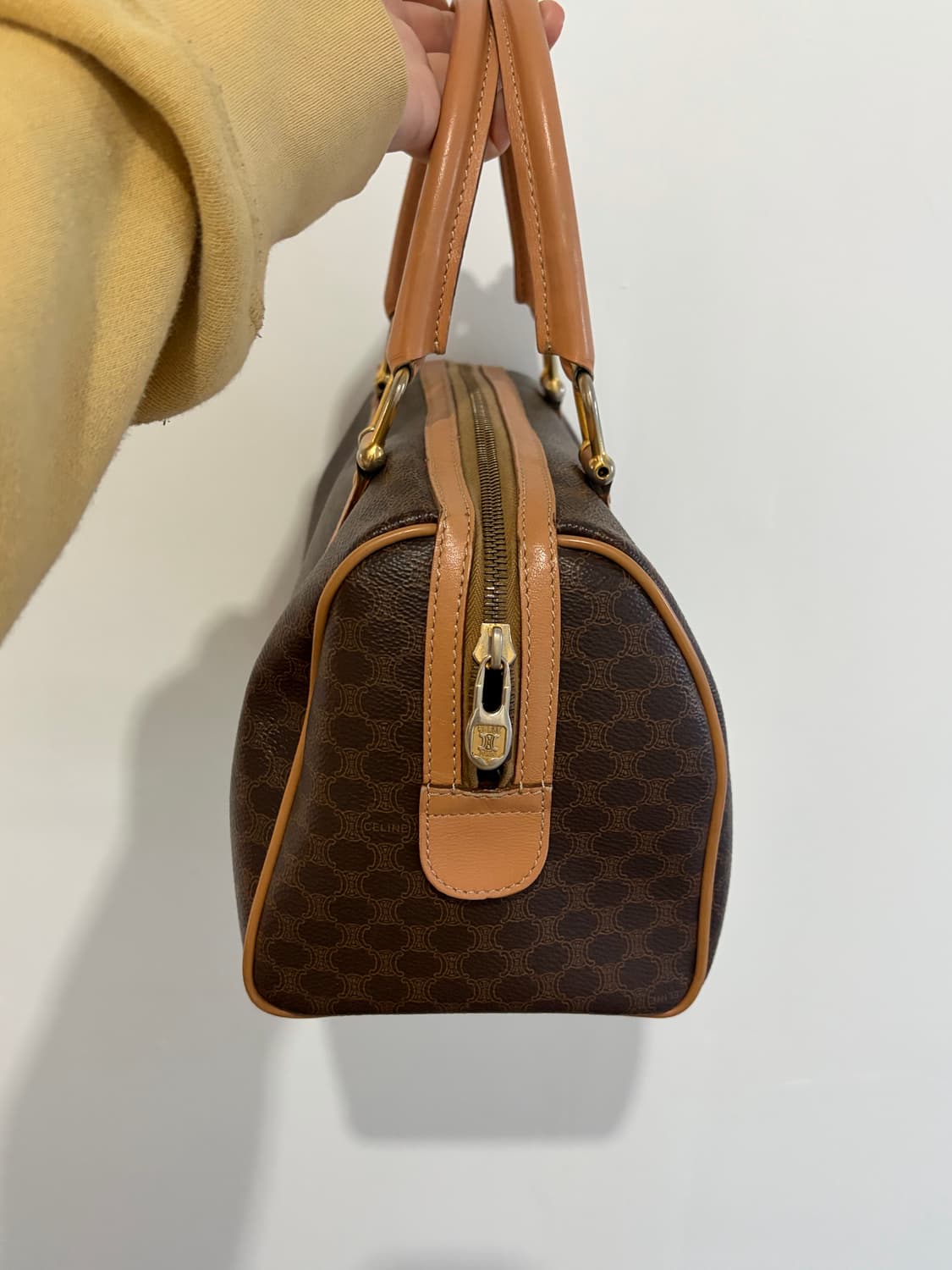 90‘s 셀린느 마카담 미니 보스턴백 상품이미지4