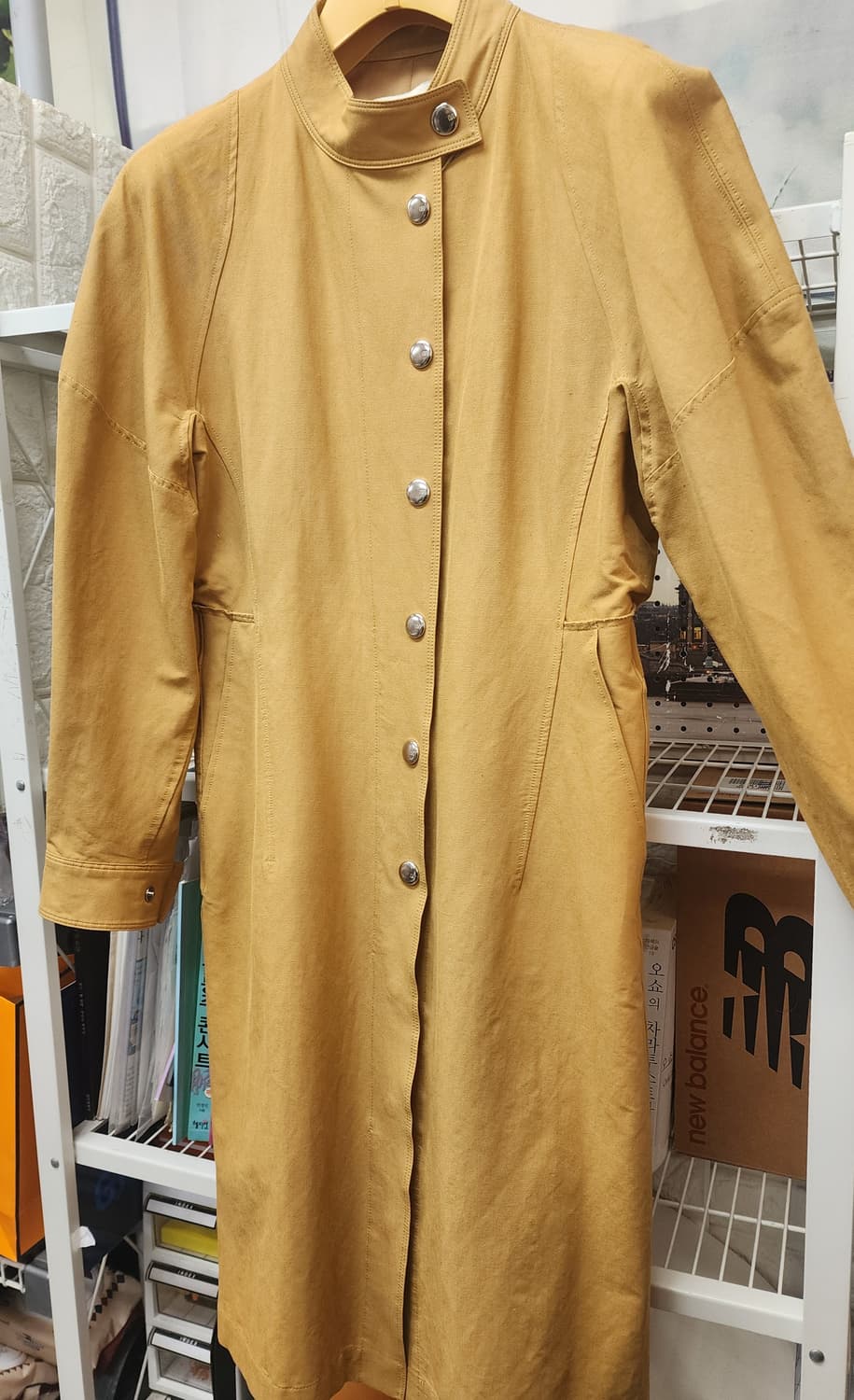 한섬 마인 원피스 55 코트형 원피스 간절기용 WM10 상품이미지2