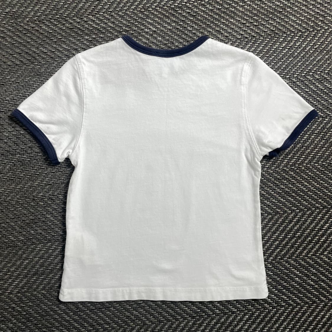 마리떼 프랑소와 저버 우먼스 배색 링거 반팔 티셔츠o 4614 상품이미지4