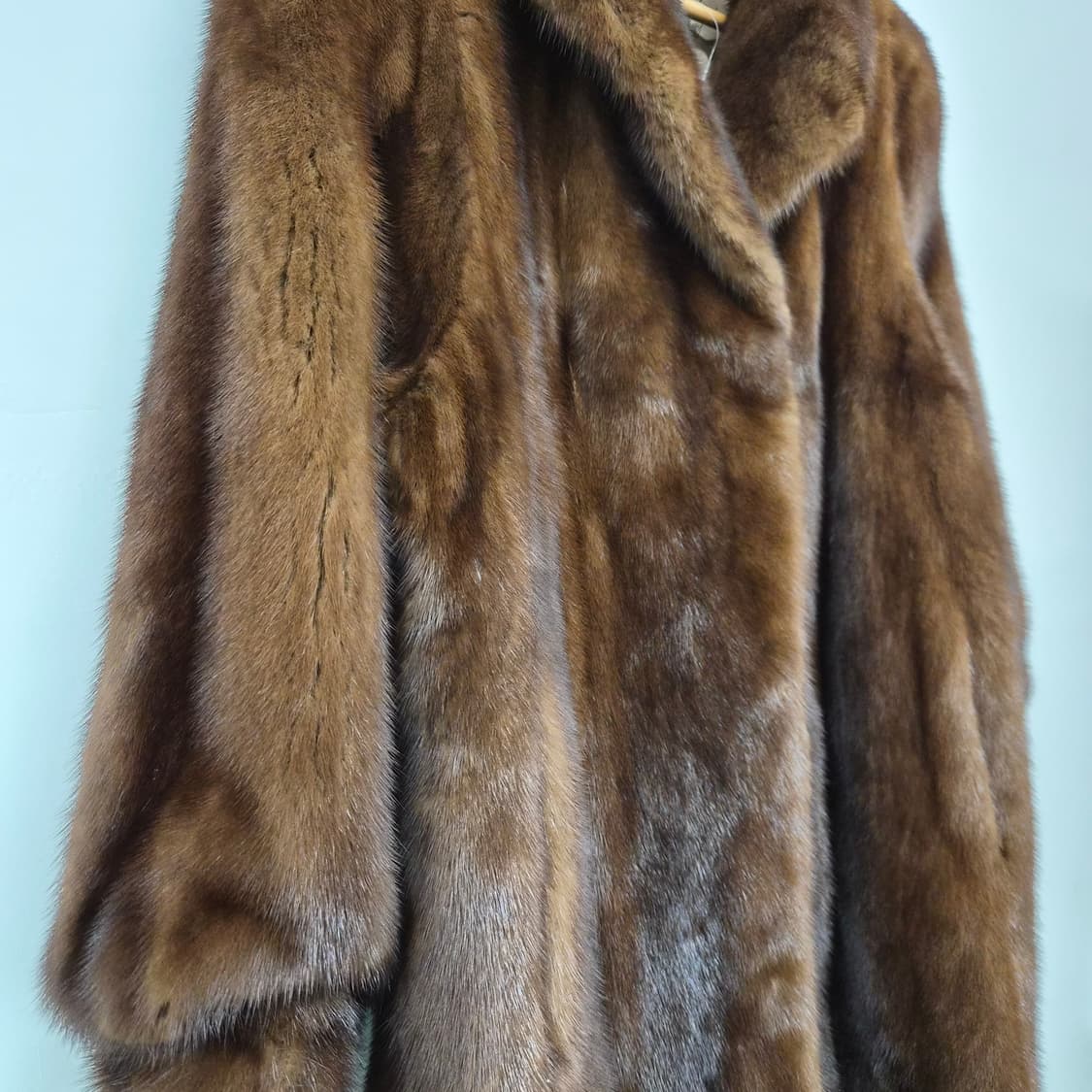 진도 밍크 코트 여성 L 상품이미지3