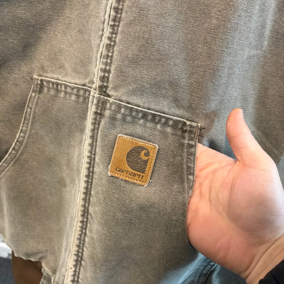 칼하트90‘s 빈티지 엑티브 워크 후드자켓 상품이미지9