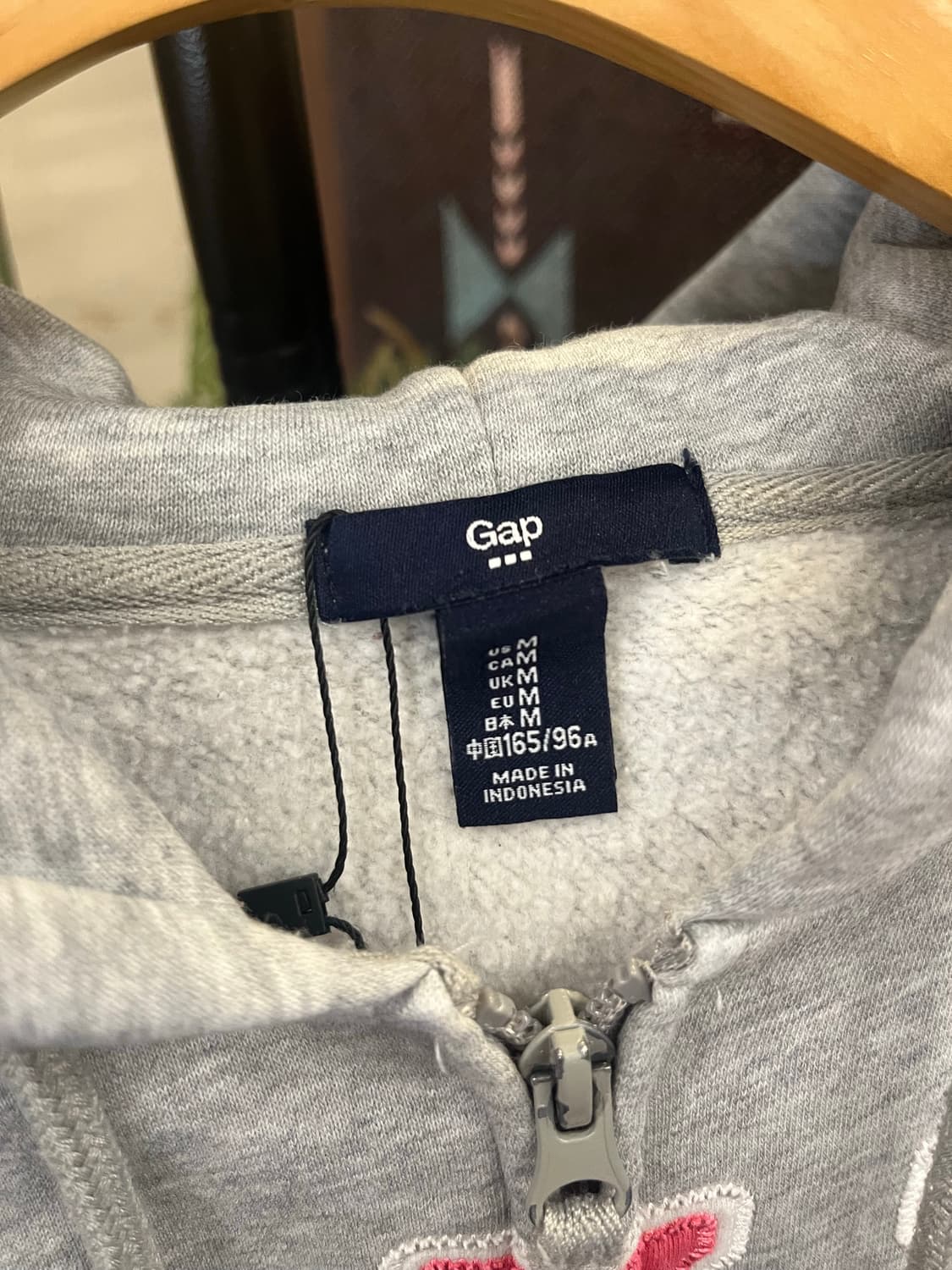 갭 핑크로고 후드집업 #csz795 상품이미지4