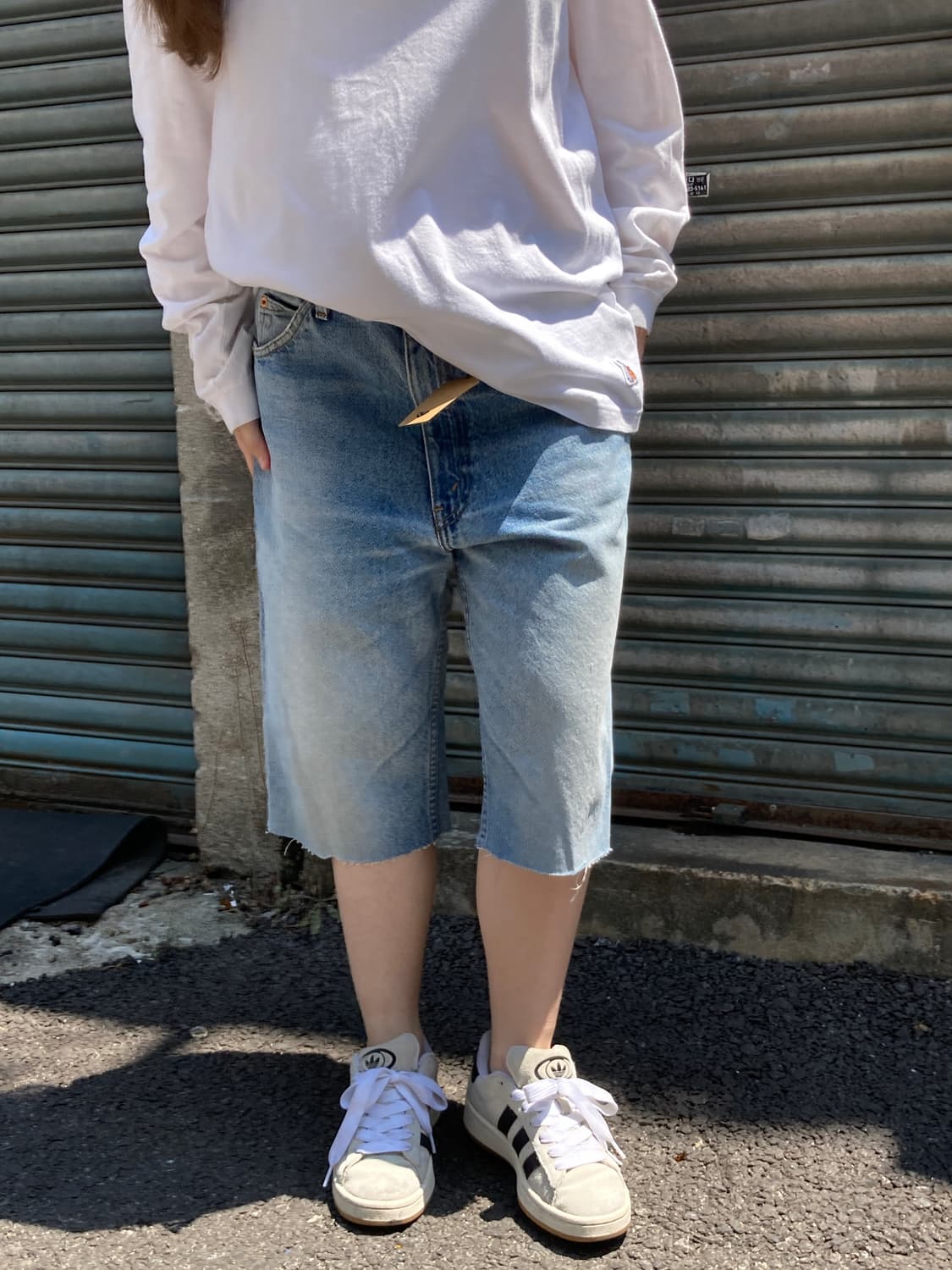 Levi’s 310 연청 하프팬츠 상품이미지5