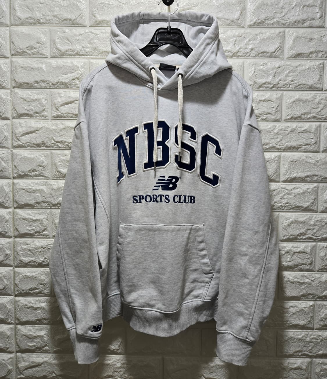 뉴발란스 NBSC 스포츠클럽 후디 후드티 90~95 상품이미지1