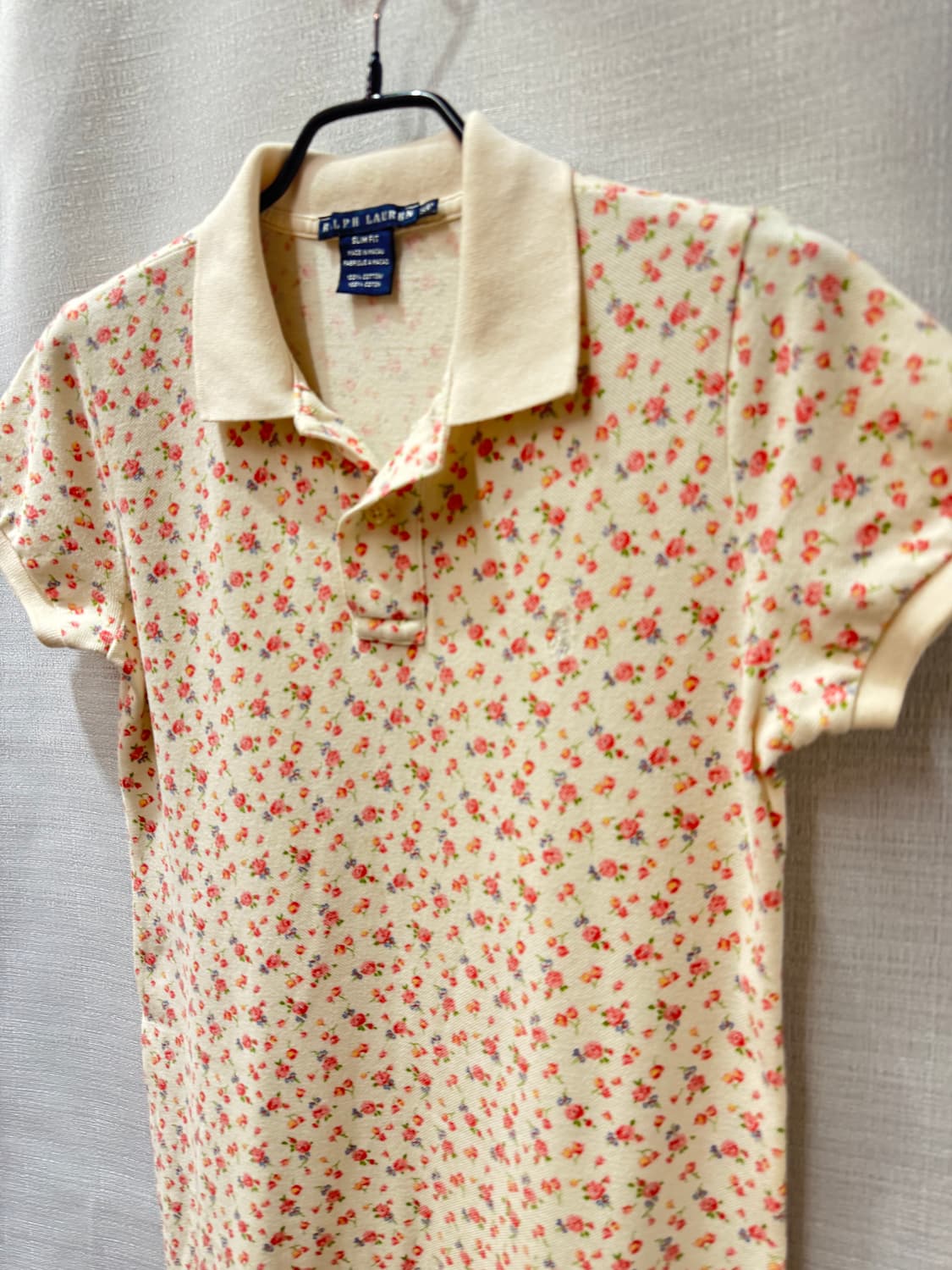 폴로랄프로렌 슬림핏 플로럴 꽃무늬 원피스 S(S) 상품이미지2