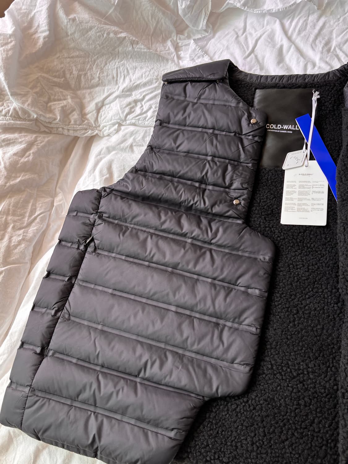 A-COLD-WALL* STRATUS PUFFER GILET BLACK 상품이미지4