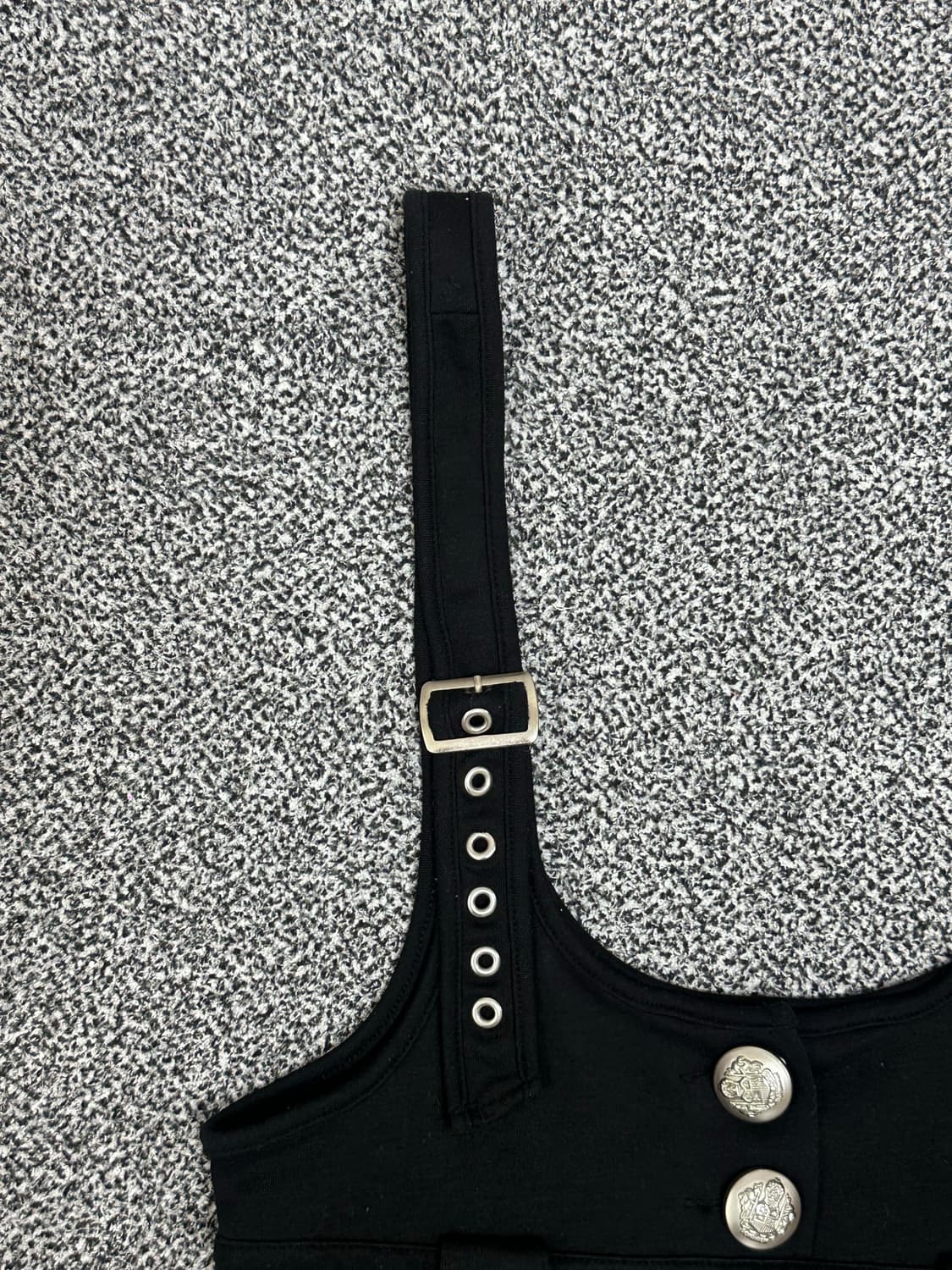 일본 빈티지 멜빵 스커트 상품이미지2