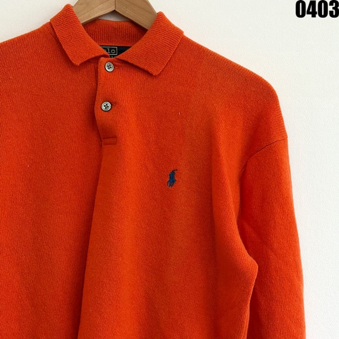 폴로 랄프로렌 램스울 니트 카라 스웨터 S 0403 상품이미지2