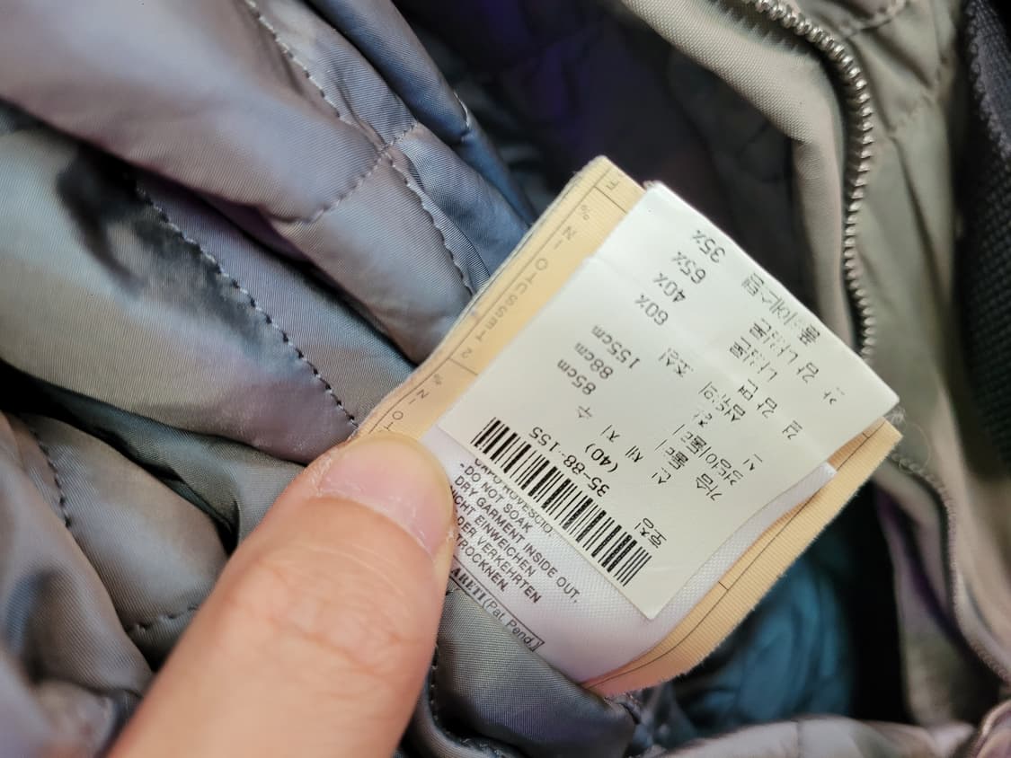 조르지오 아르마니 퍼 카라 점프 수트 패딩 상품이미지9