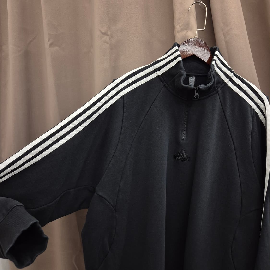 아디다스 스트라이프 하프집업 2XL 상품이미지2