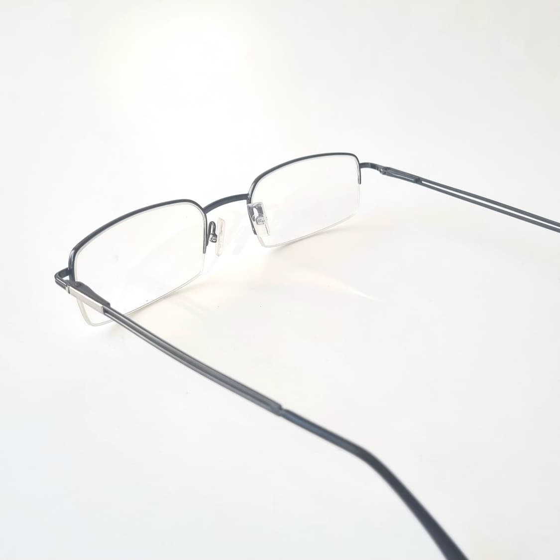 [ 데드스탁 ] xxxL 빅사이즈  블랙 스퀘어 반무테  403 상품이미지7