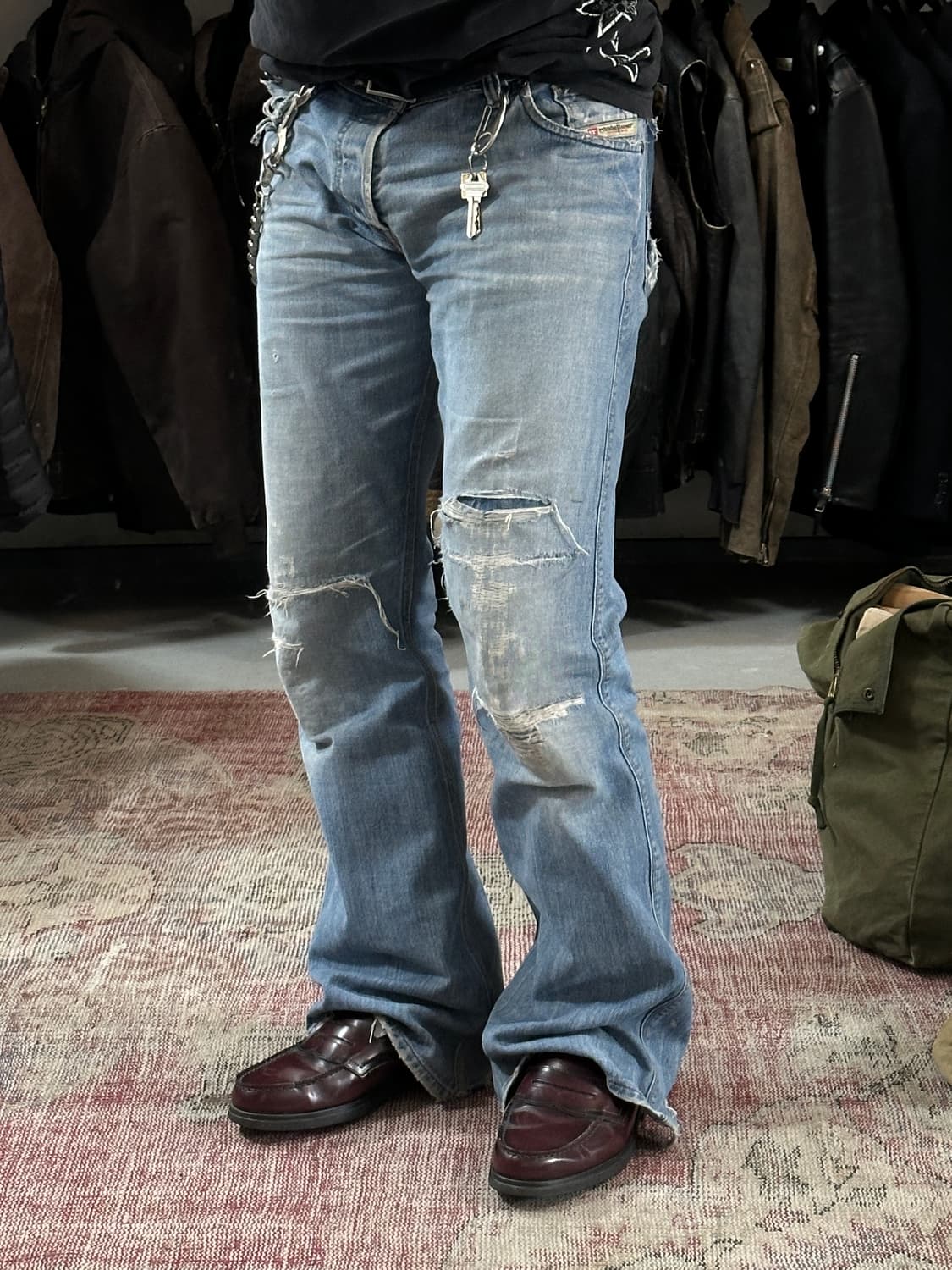 90's 레드윙 블랙체리 페니로퍼 레드윙 부츠 로퍼 상품이미지2