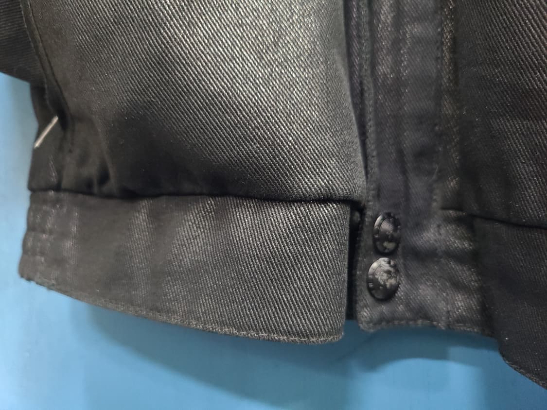 아르마니 왁스 바이커 자켓 상품이미지9