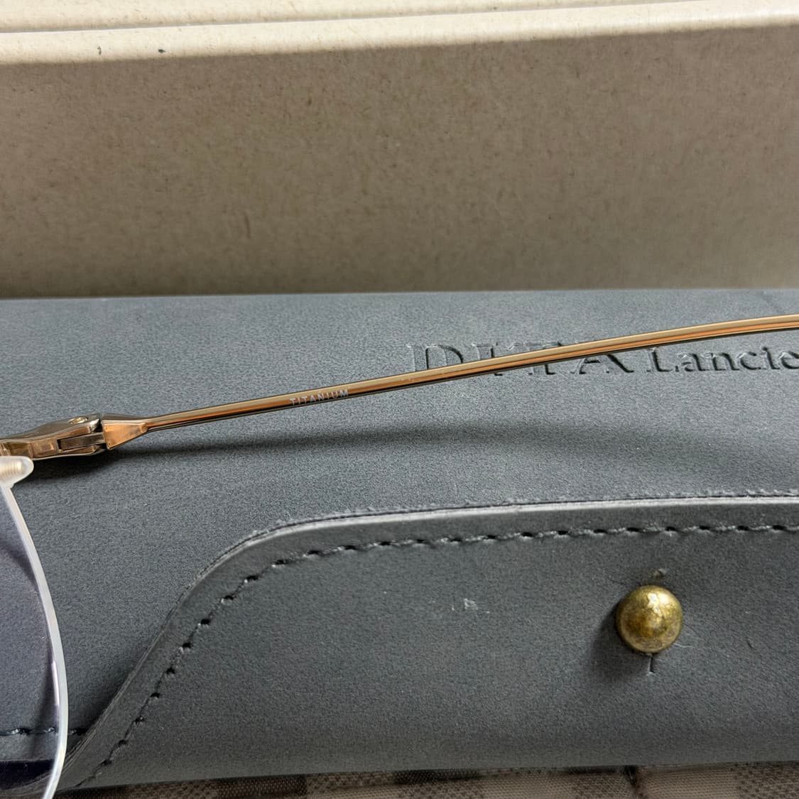 (OS) DITA 디타 Lancier 티타늄 무테 안경 상품이미지7