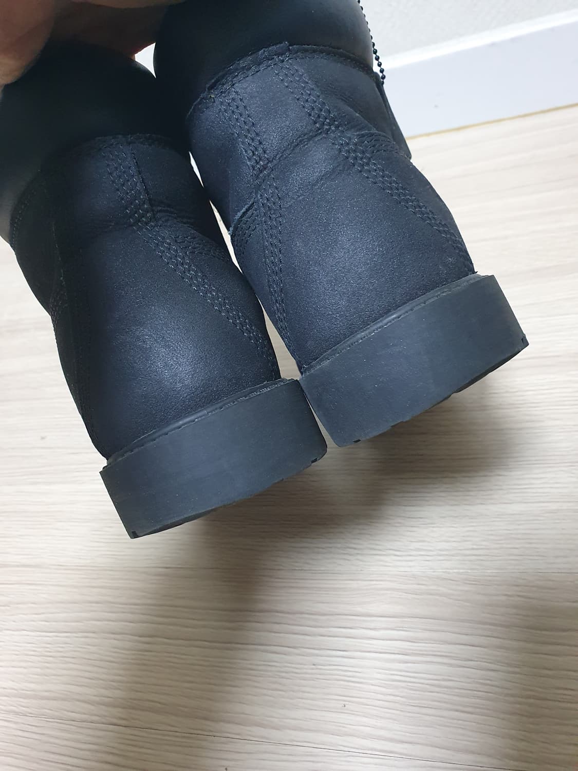 팀버랜드 블랙 6인치 부츠 250 상품이미지6