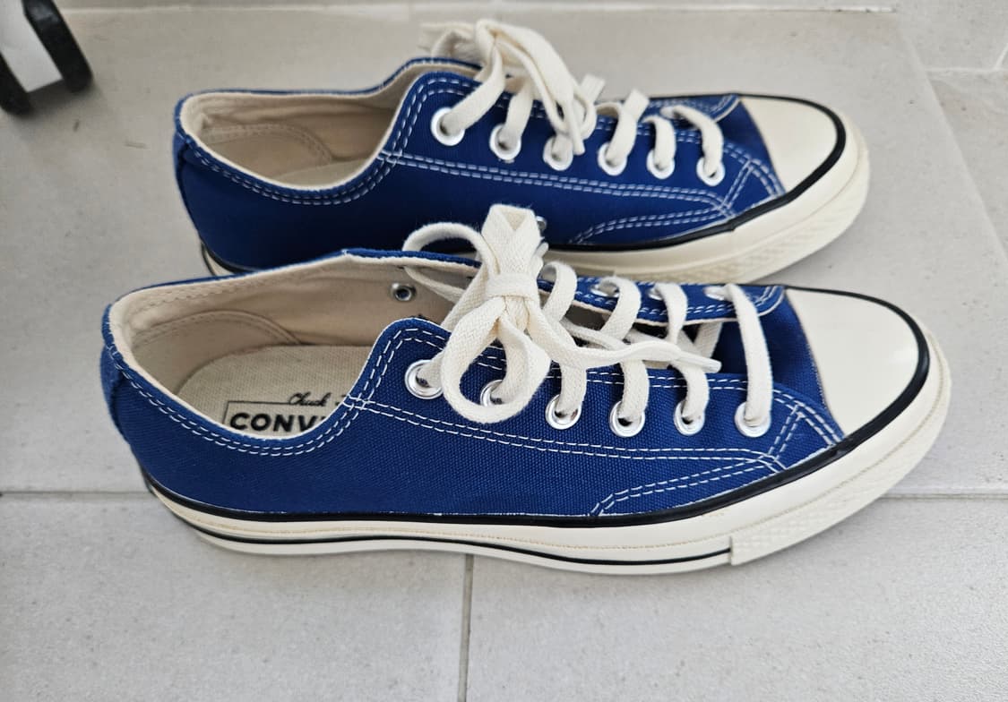 컨버스 척 70 로우 블루 상품이미지2