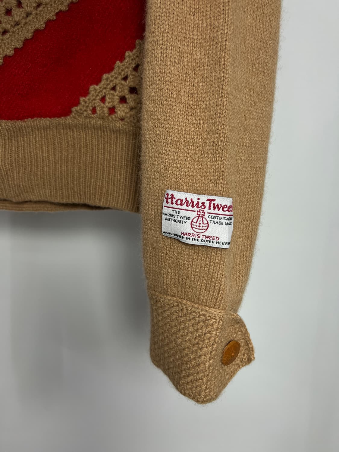 MACPHEE x HARRIS TWEED 니트 집업 상품이미지5