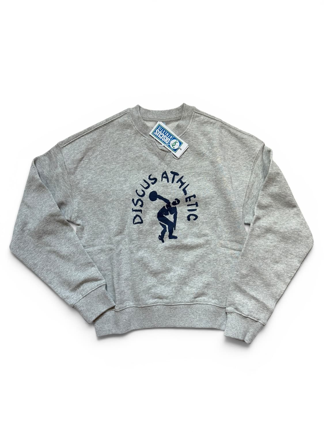 디스커스애슬레틱 크롭핏 스케치 로고 스웻셔츠 상품이미지3