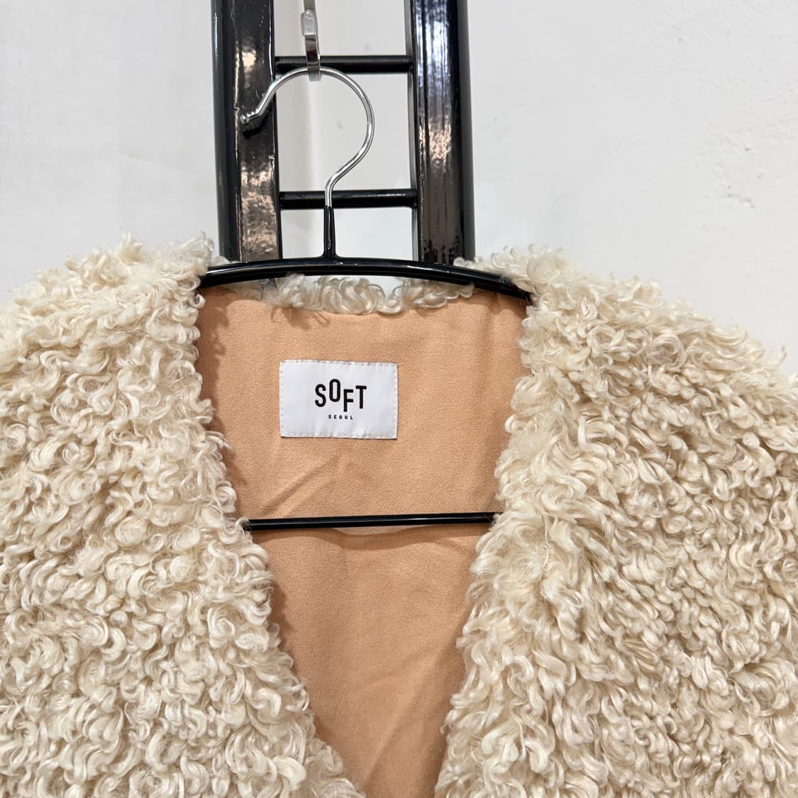 소프트서울 시어링 토글 베스트 조끼 뽀글이 테디베어 4082 상품이미지2