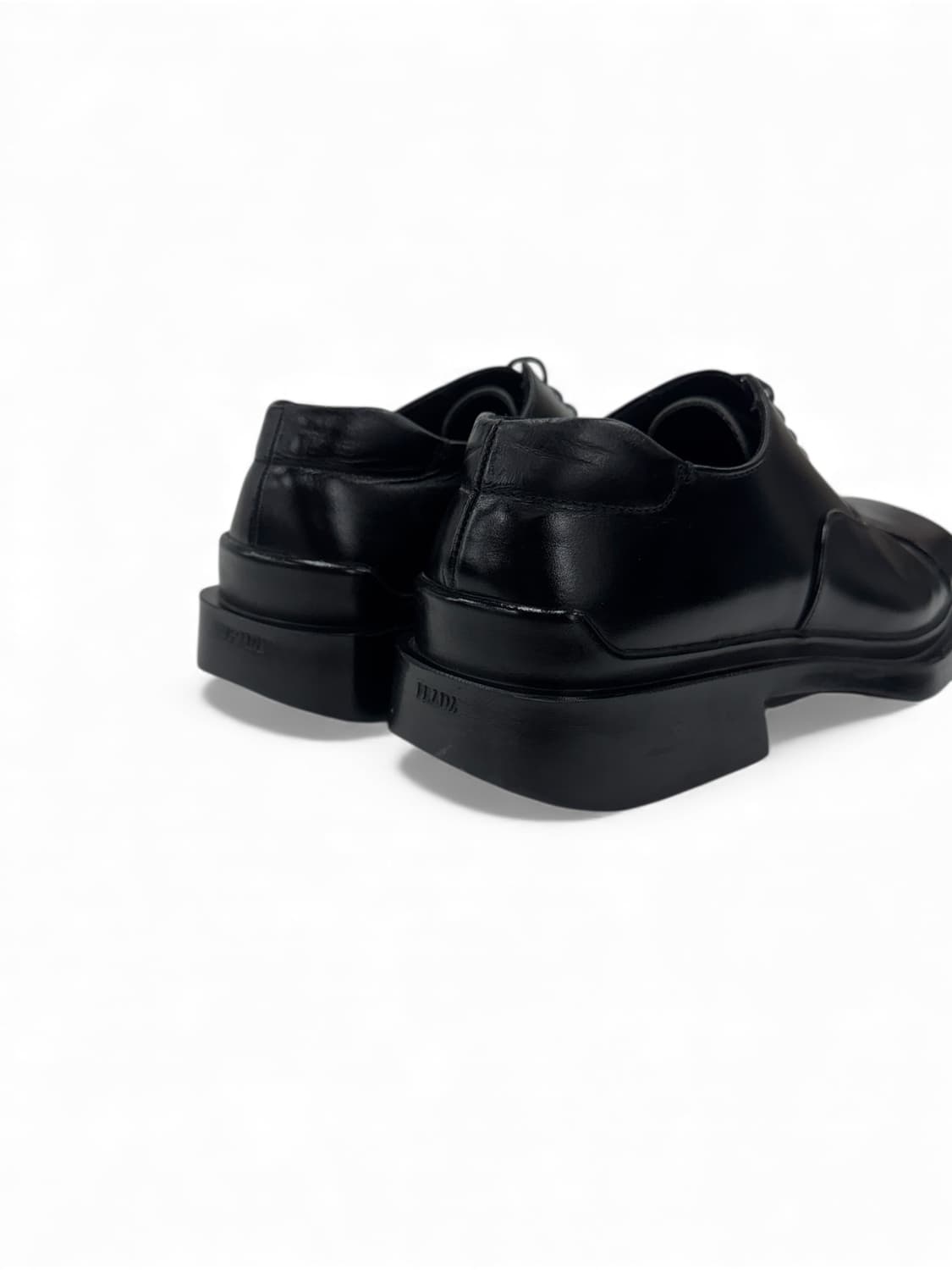 00s Prada Square Derby Shoes 상품이미지8