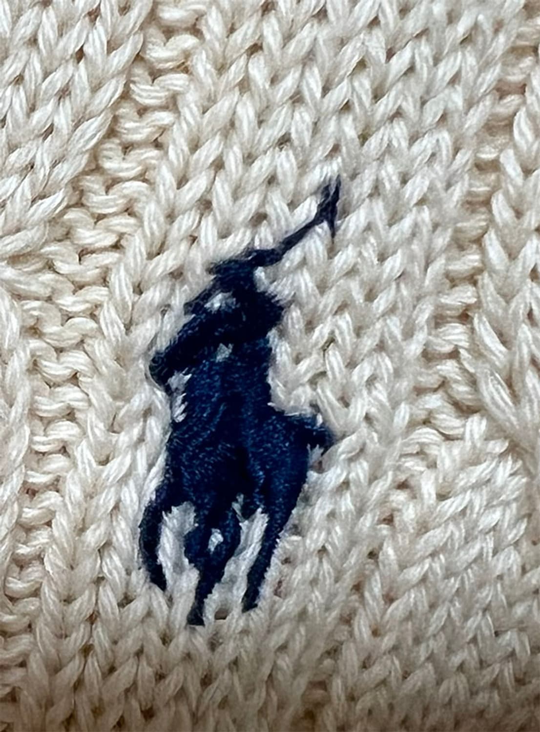 POLO 폴로 여자 꽈배기니트 기본 M 95 66 상품이미지4