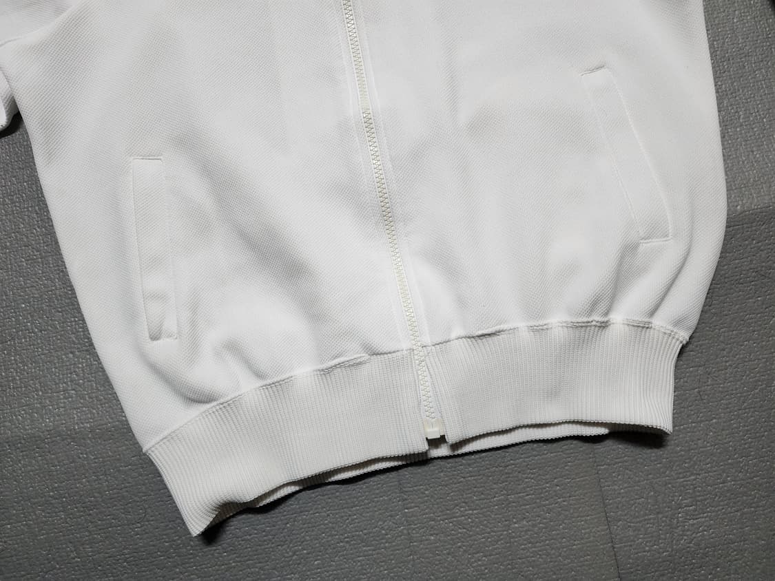 80's 90's 아식스 올드스쿨 화이트 져지 트랙탑 상품이미지3