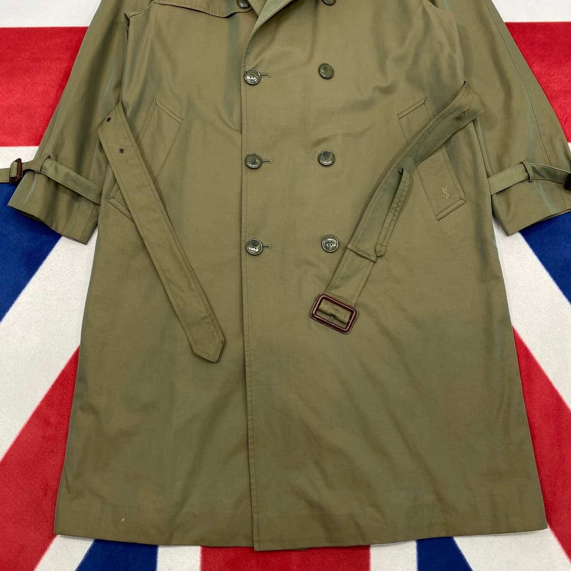 YSL 트렌치코트 실측 100-105 상품이미지3