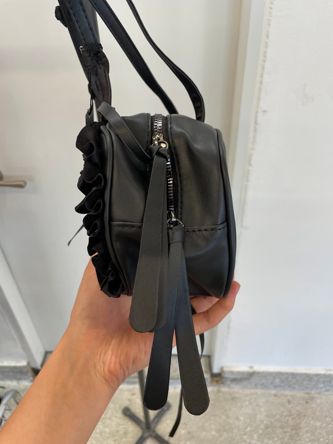 Ribbon lace shoulder bag 상품이미지5
