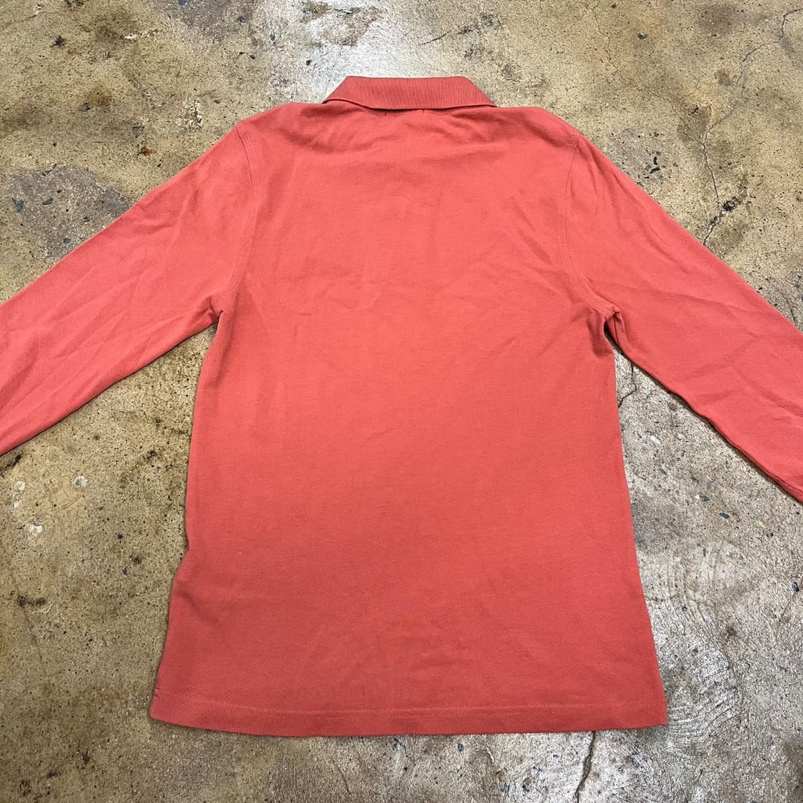 [정품/90,S] 버버리 슬림핏 빅로고 긴팔 PK 티셔츠 b8 상품이미지4