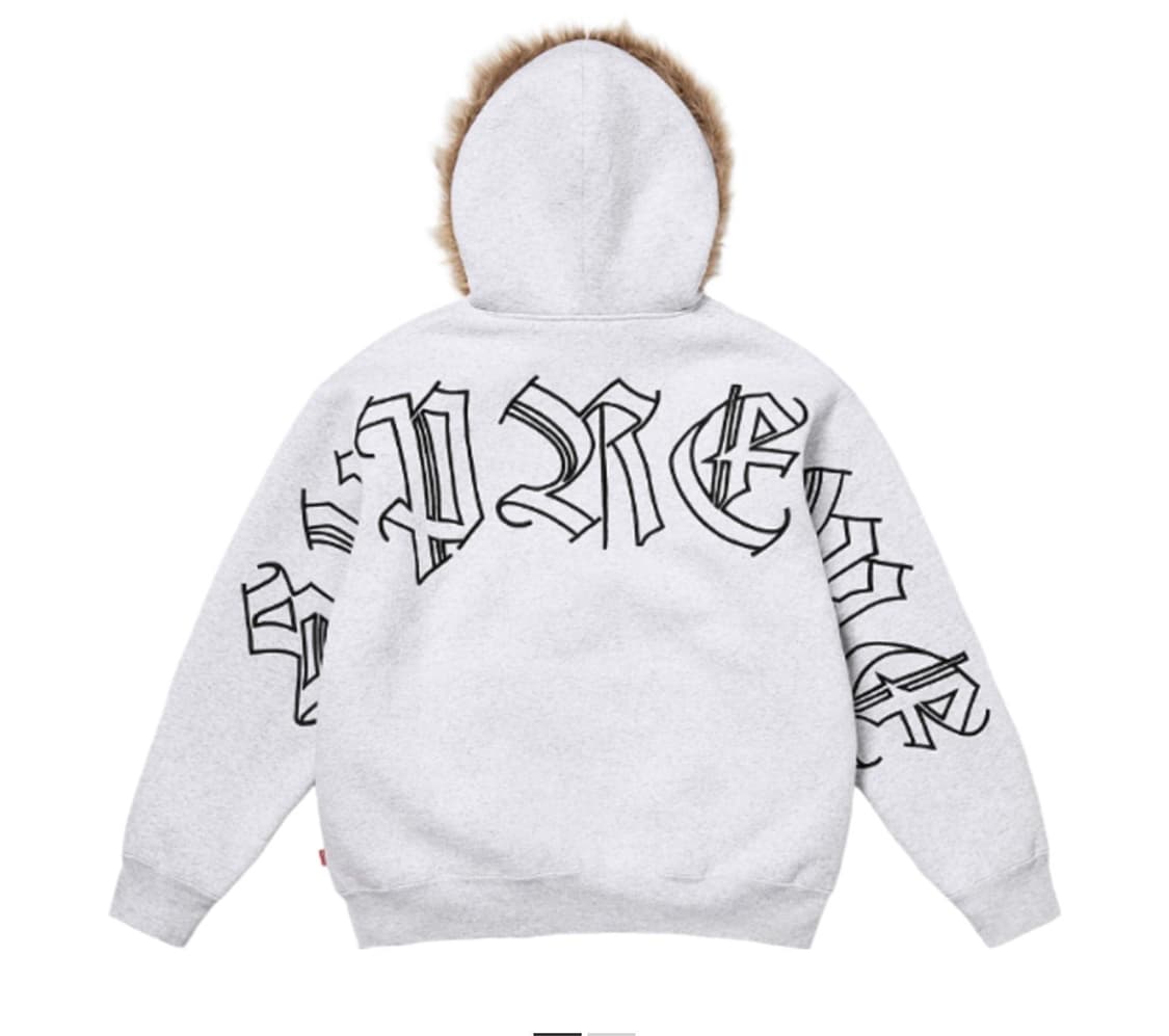 ( L ) 슈프림 폭스 퍼 후드집업 25FW 상품이미지1