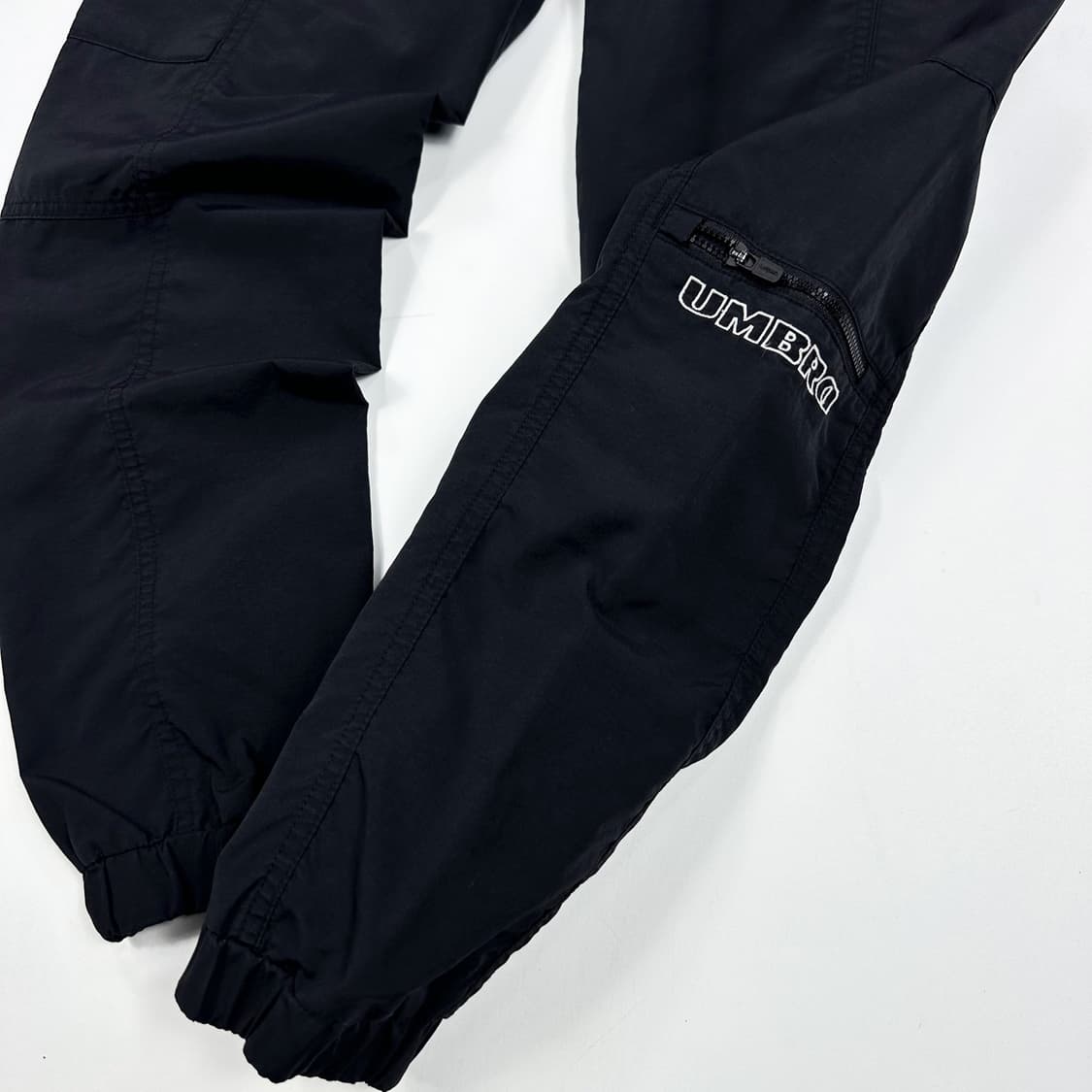 엄브로 다이아 로고 블랙 우븐 조거팬츠 (XS 여성추천) 상품이미지5