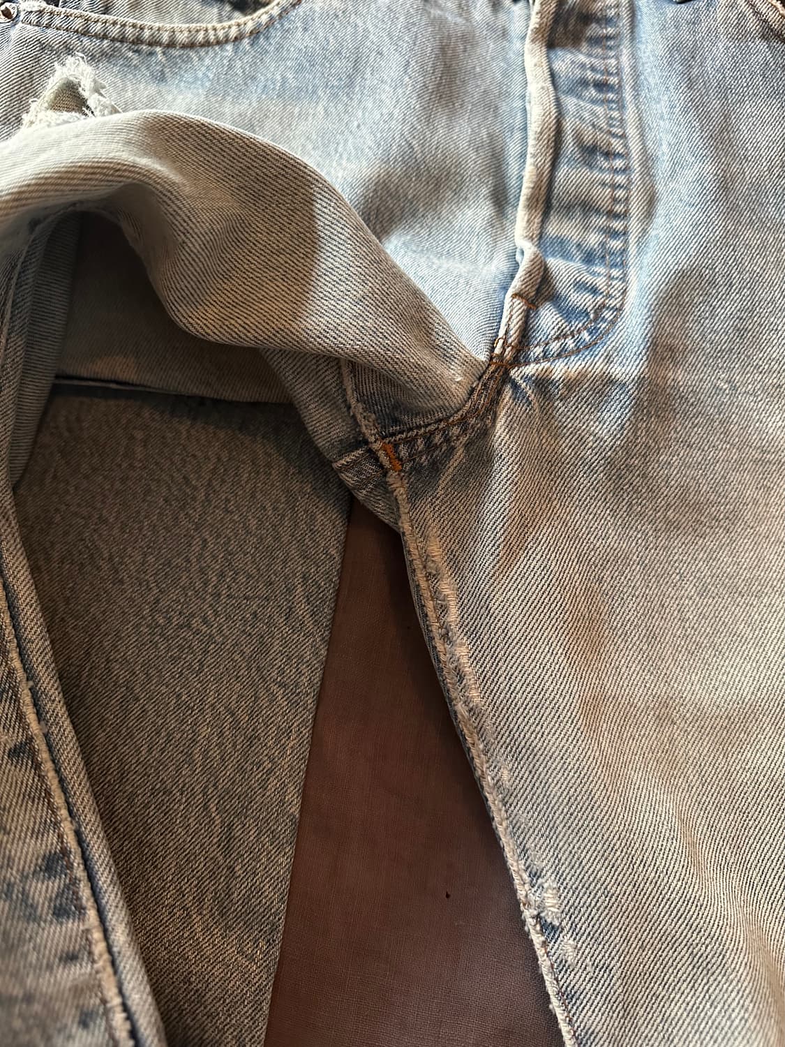 80s Levis 501 66후기 Selvedge Denim Pants 상품이미지10