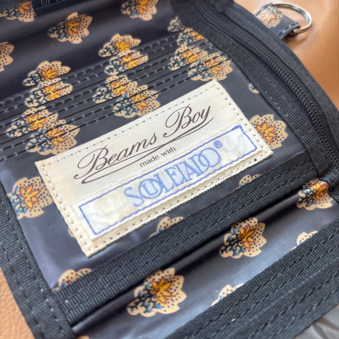 PORTER BEAMS 포터 빔즈 탱커 월렛 지갑 플라워 블랙 상품이미지4