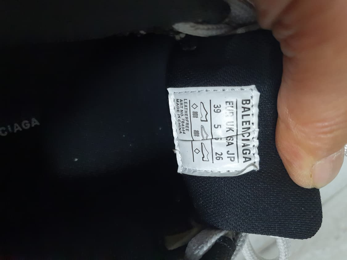 발렌시아가 10XL 오버솔스니커즈(260)신품급 컨디션 굿짱 상품이미지10