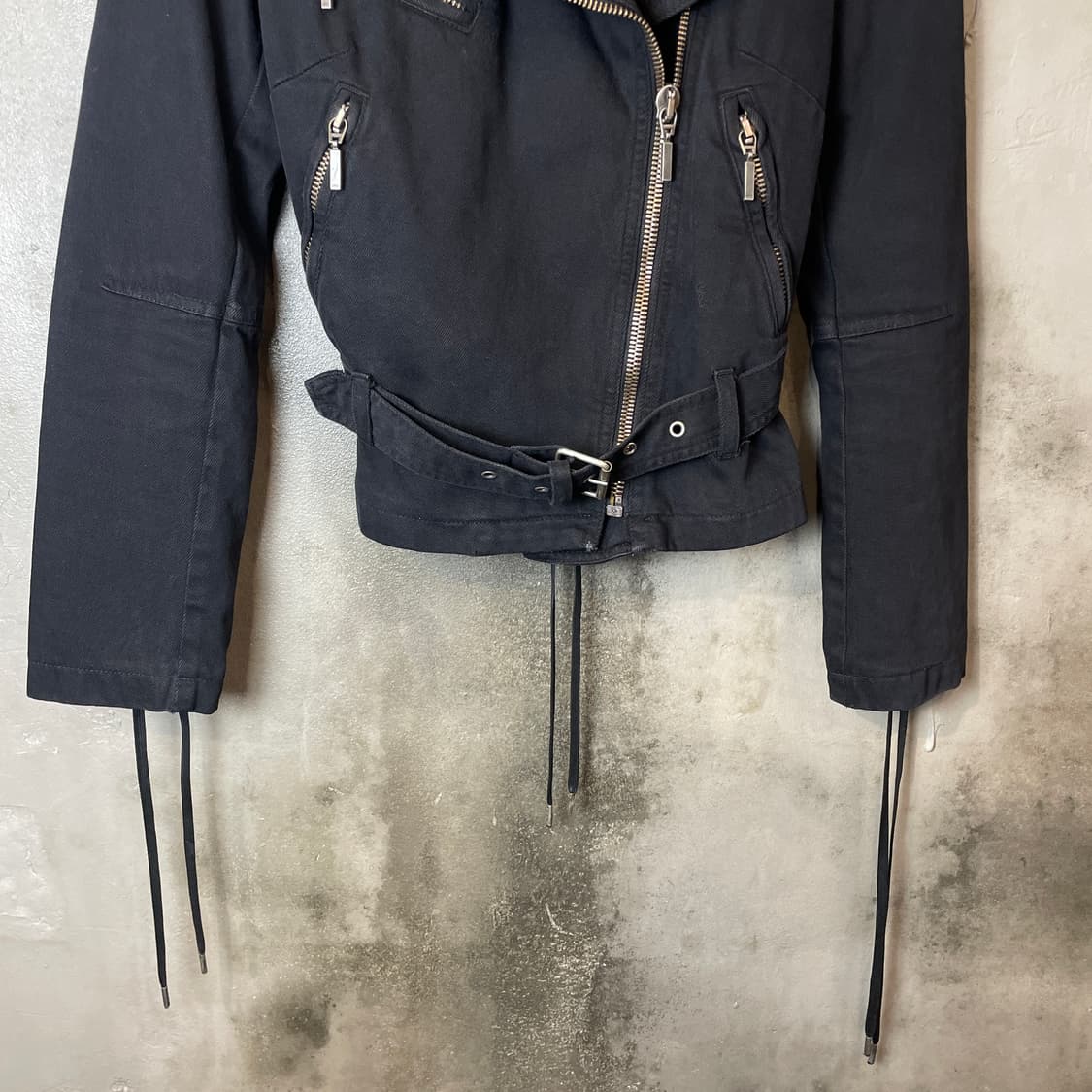 알렉산더 맥퀸 본디지 코튼 라이더 상품이미지6