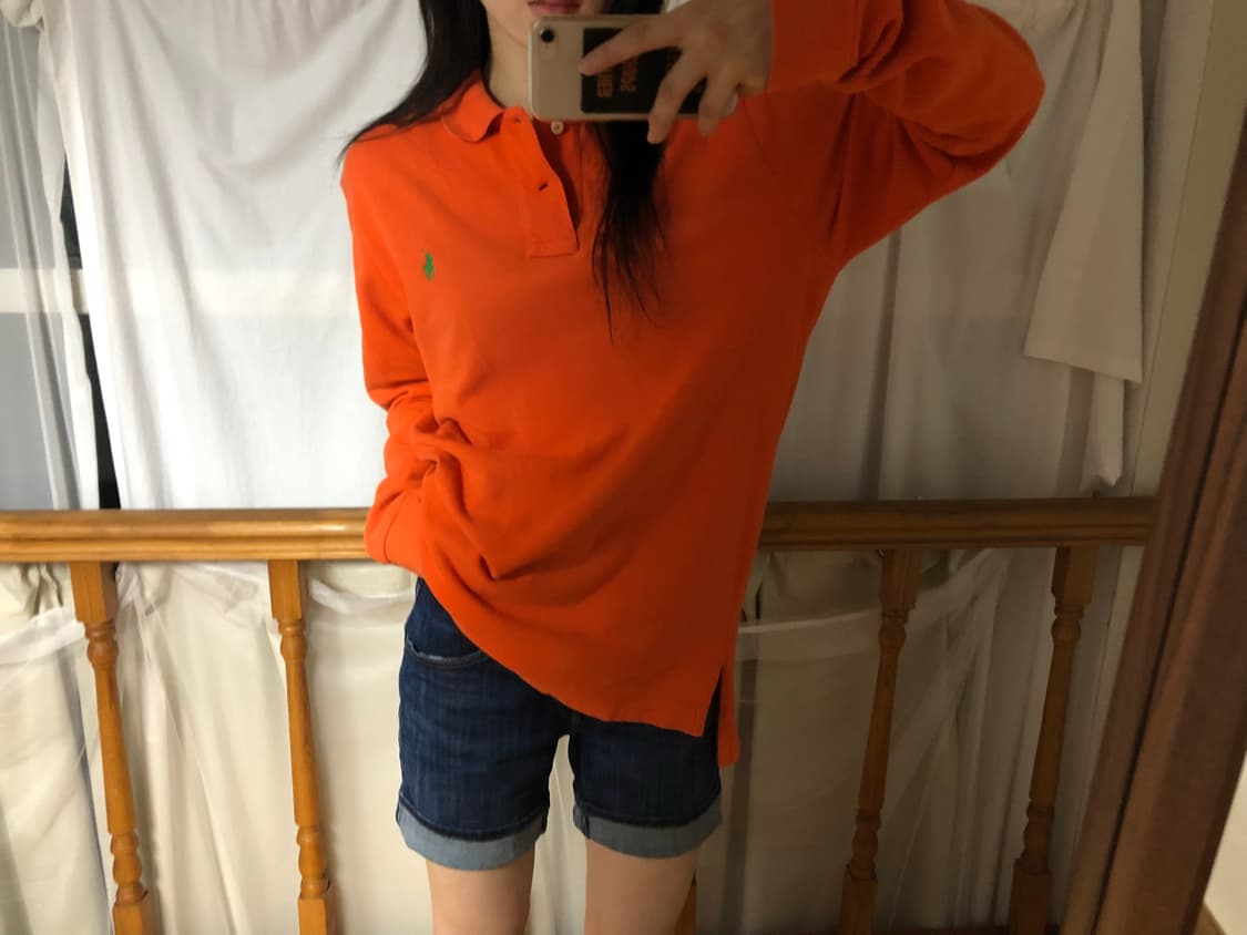 오렌지 롱 슬리브 pk 상품이미지3