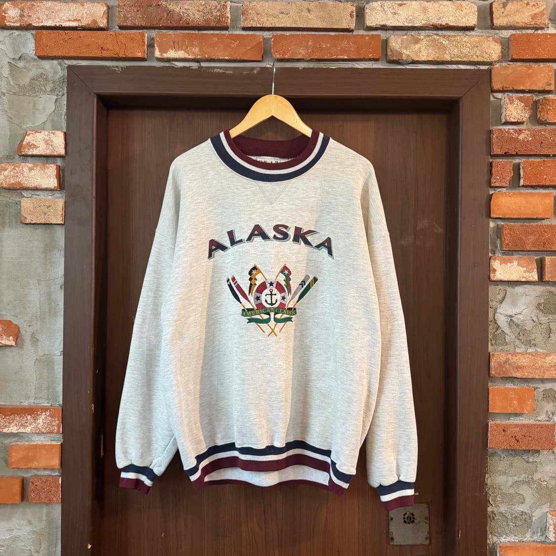 90s미제)알라스카 맨투맨 XL 상품이미지1