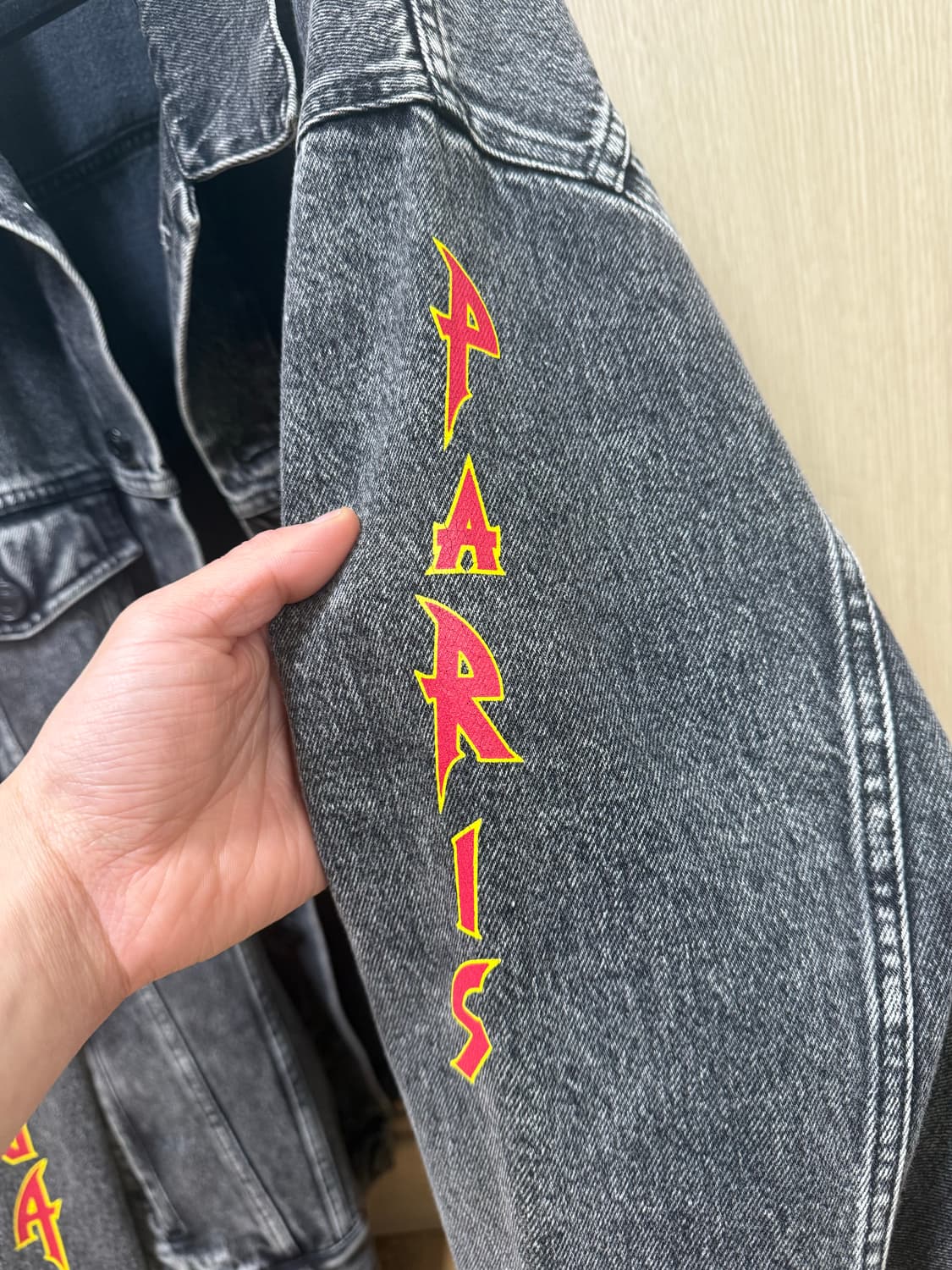 발렌시아가 메탈리카 청자켓 팝니다 상품이미지2