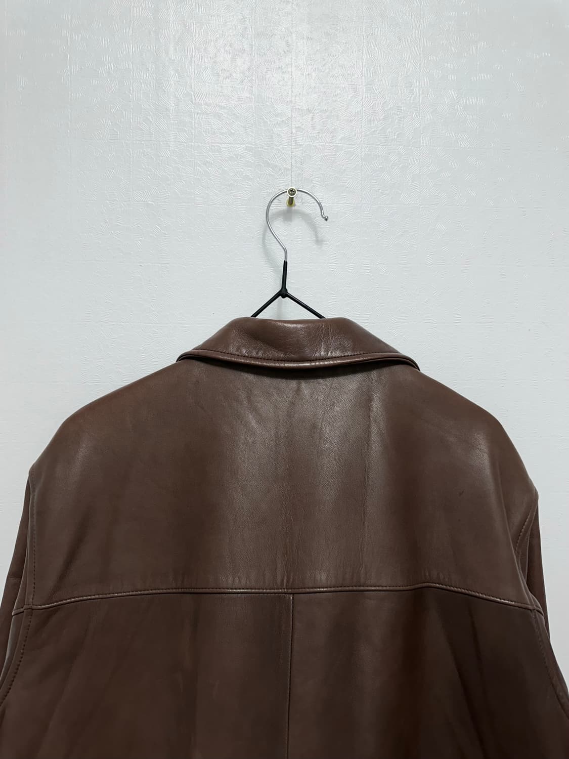 폴로 양가죽 램스킨 레더 자켓 브라운 상품이미지7