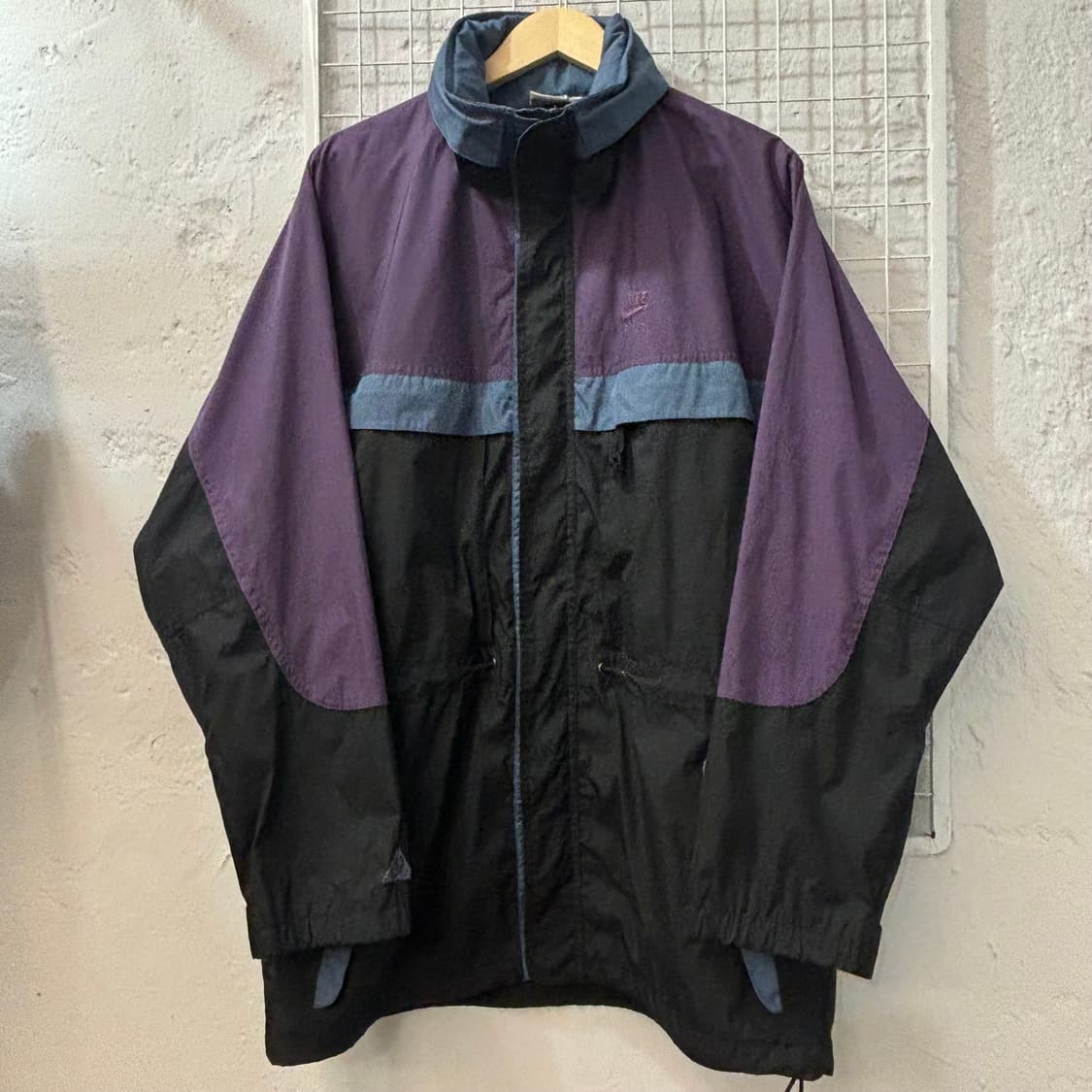 90s 삼나스포츠 나이키 ACG 올드스쿨 배색 바람막이 자켓 L 상품이미지1
