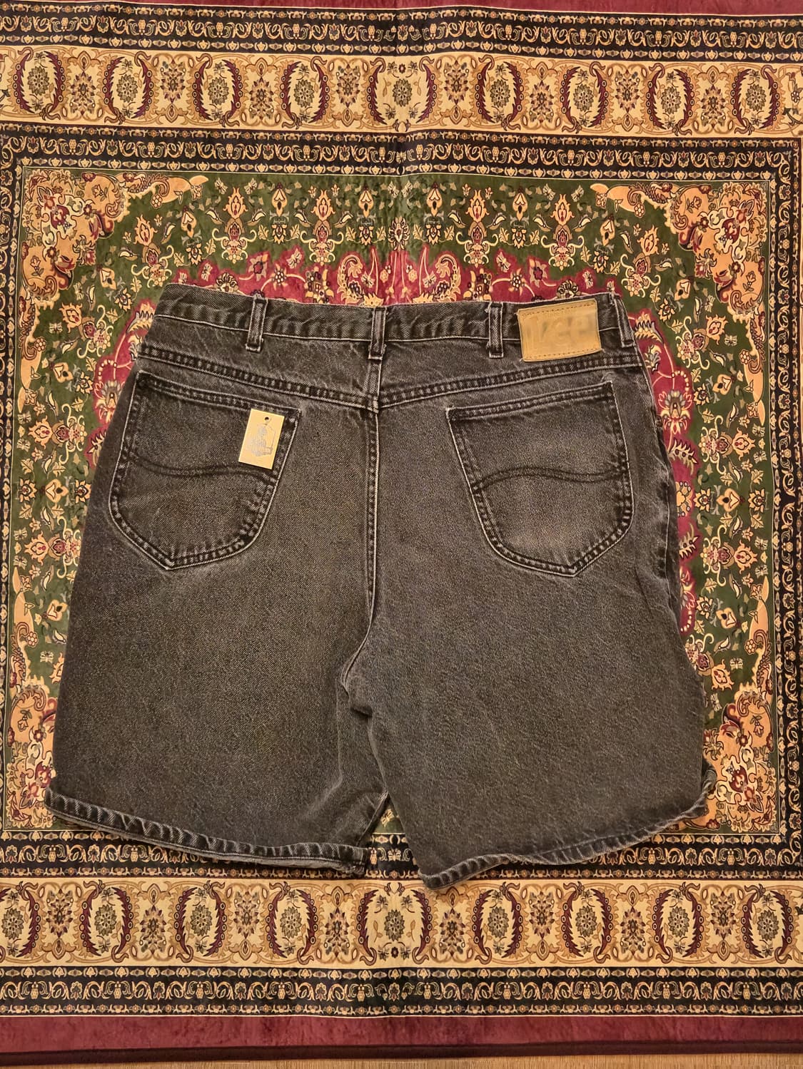 Lee Vintage Black Denim Shorts 상품이미지2