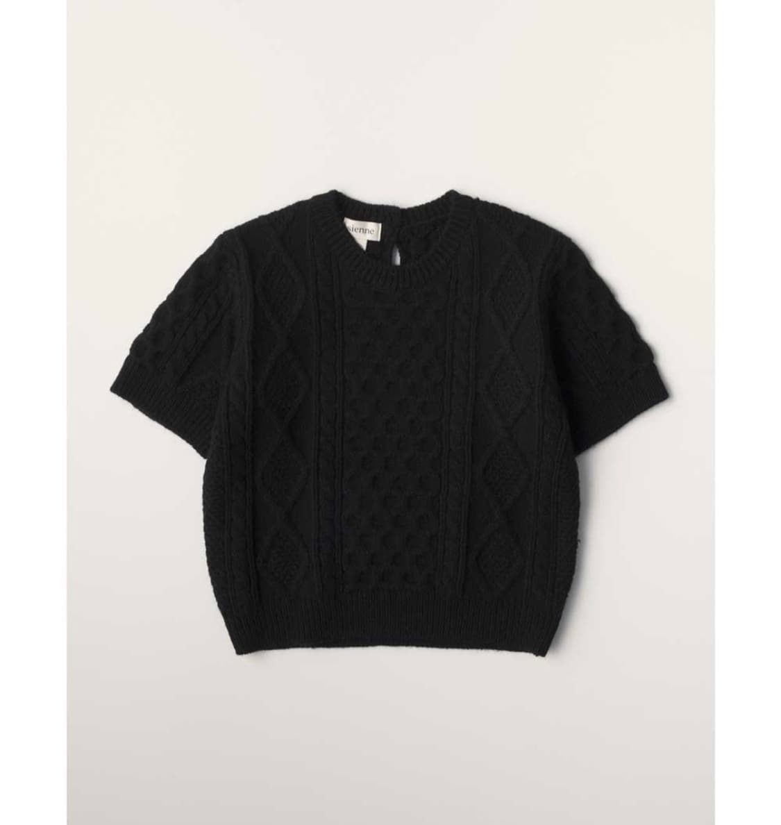 시엔느 로카 반팔 니트 상품이미지1