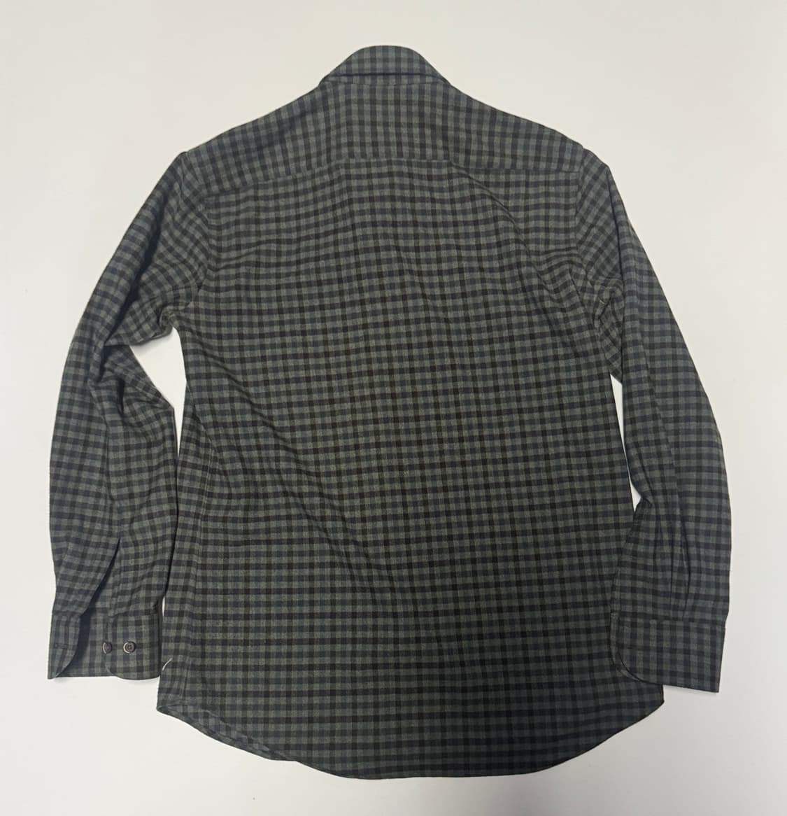 닥스 Daks 시그니처 빈티지 그린 체크 긴팔 셔츠 L 상품이미지2