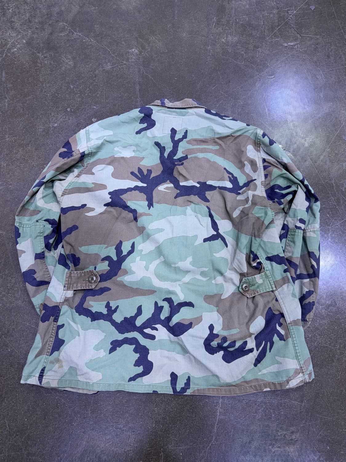 밀리터리 U.S ARMY 우드랜드 카모 bdu 야상자켓 M 상품이미지2