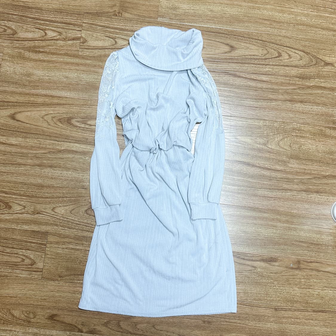 빈티지 레이스 니트 원피스 히메갸루 발레코어 일브 스나계 모리걸 고딕 상품이미지1