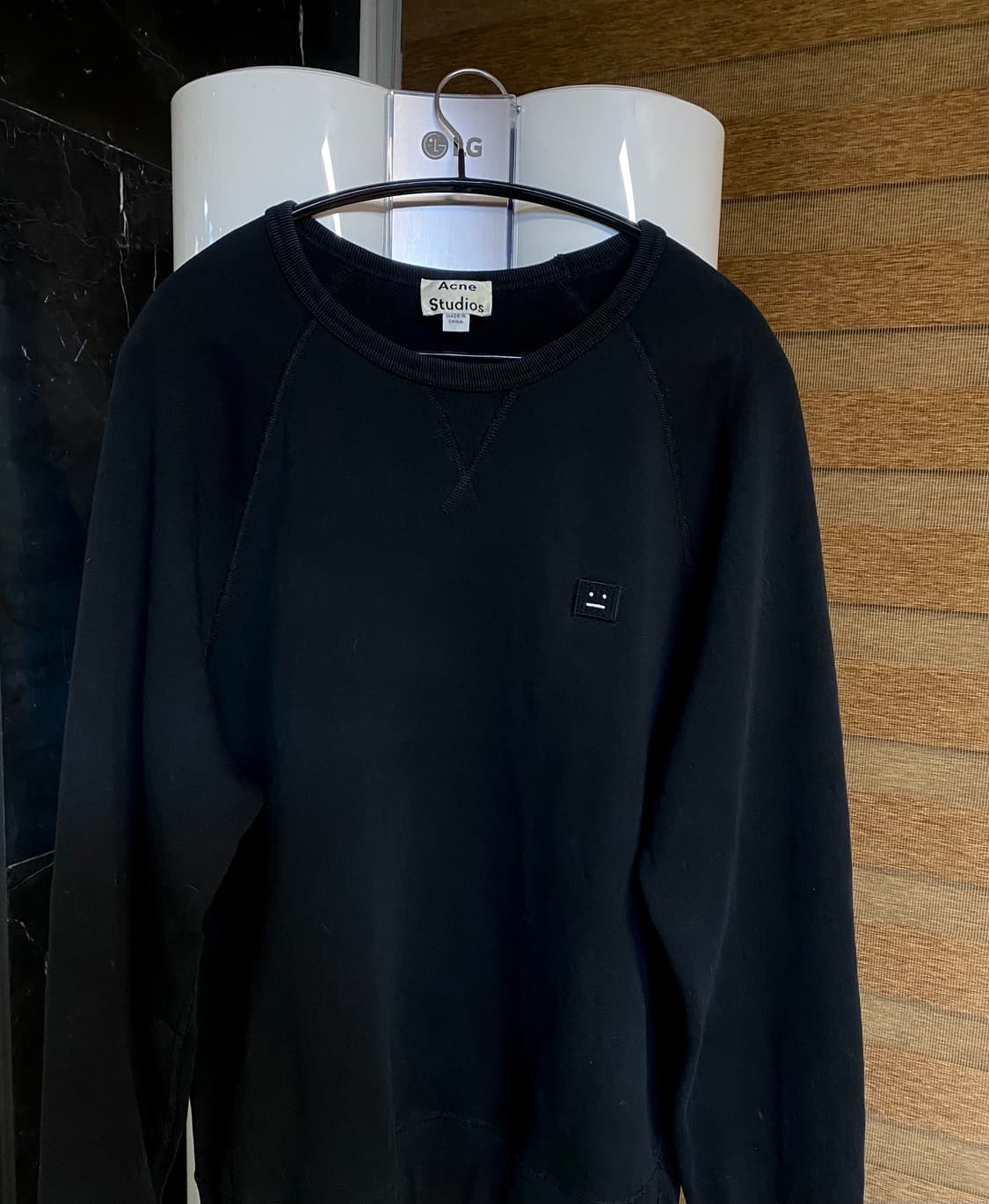 100~105/ 아크네 스튜디오 컬리지 페이스 맨투맨 상품이미지3