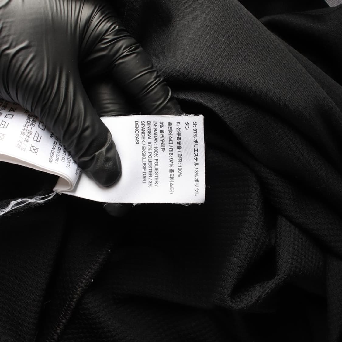 나이키 드라이핏 아카데미 핑거홀 드릴 탑 블랙 상품이미지6