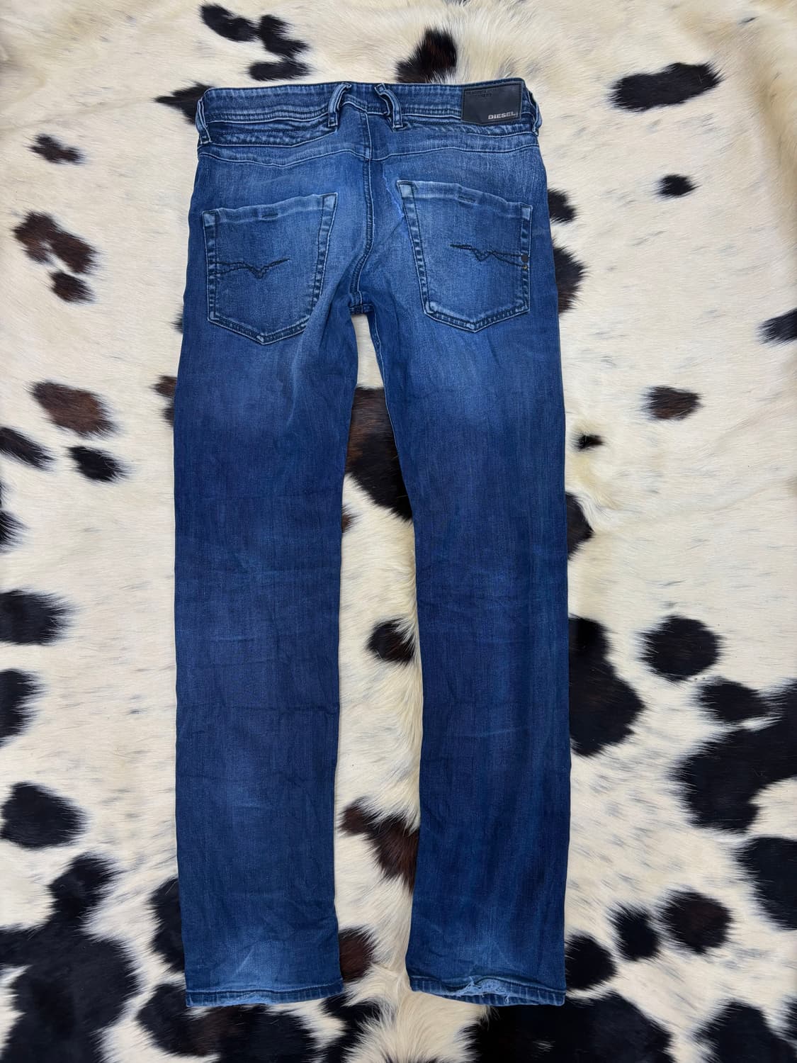 [Diesel]Blue Washed Biker Pants 상품이미지5